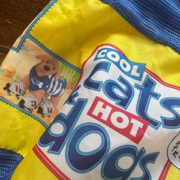 Webkinz Blue and Yellow Drawstring Mesh Bag - Picture 5 of 14